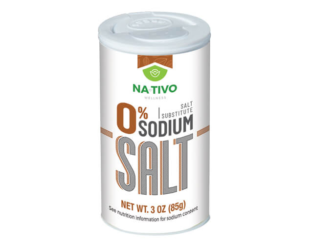 60% Less Sodium Salt - NaTivo Wellness